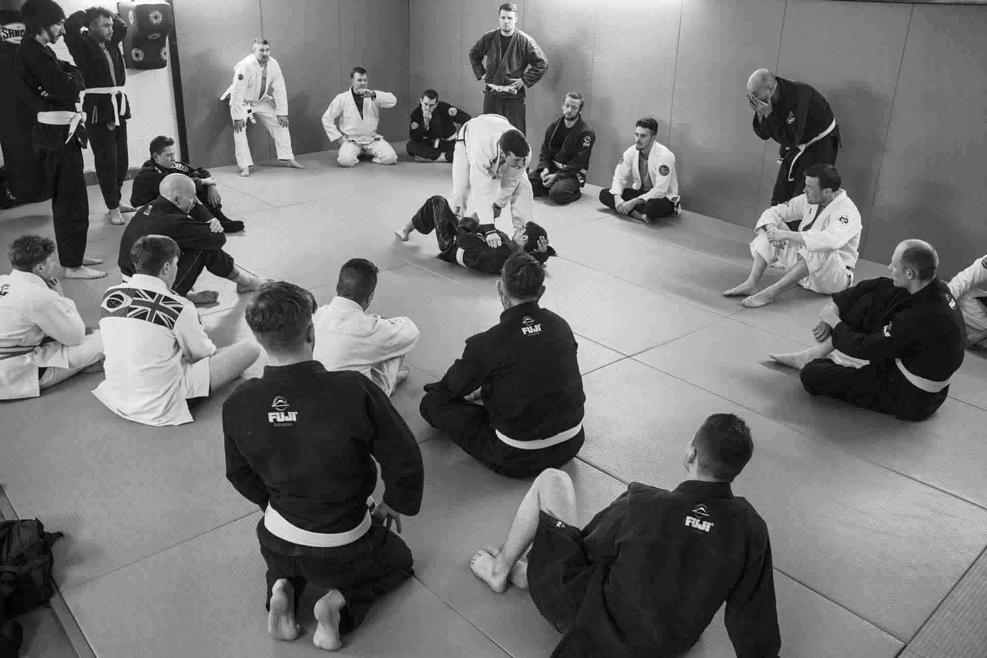 Training atmosphere at Innovation Jiu Jitsu Academy